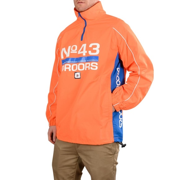 🔥DC Droors Ocelot Tracksuit Jacket Blazing Orange - Picture 8 of 9